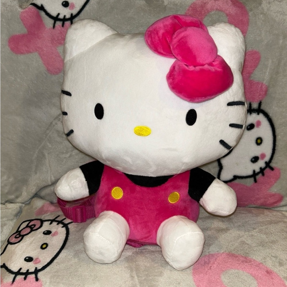 Hello Kitty Plush Book Bag